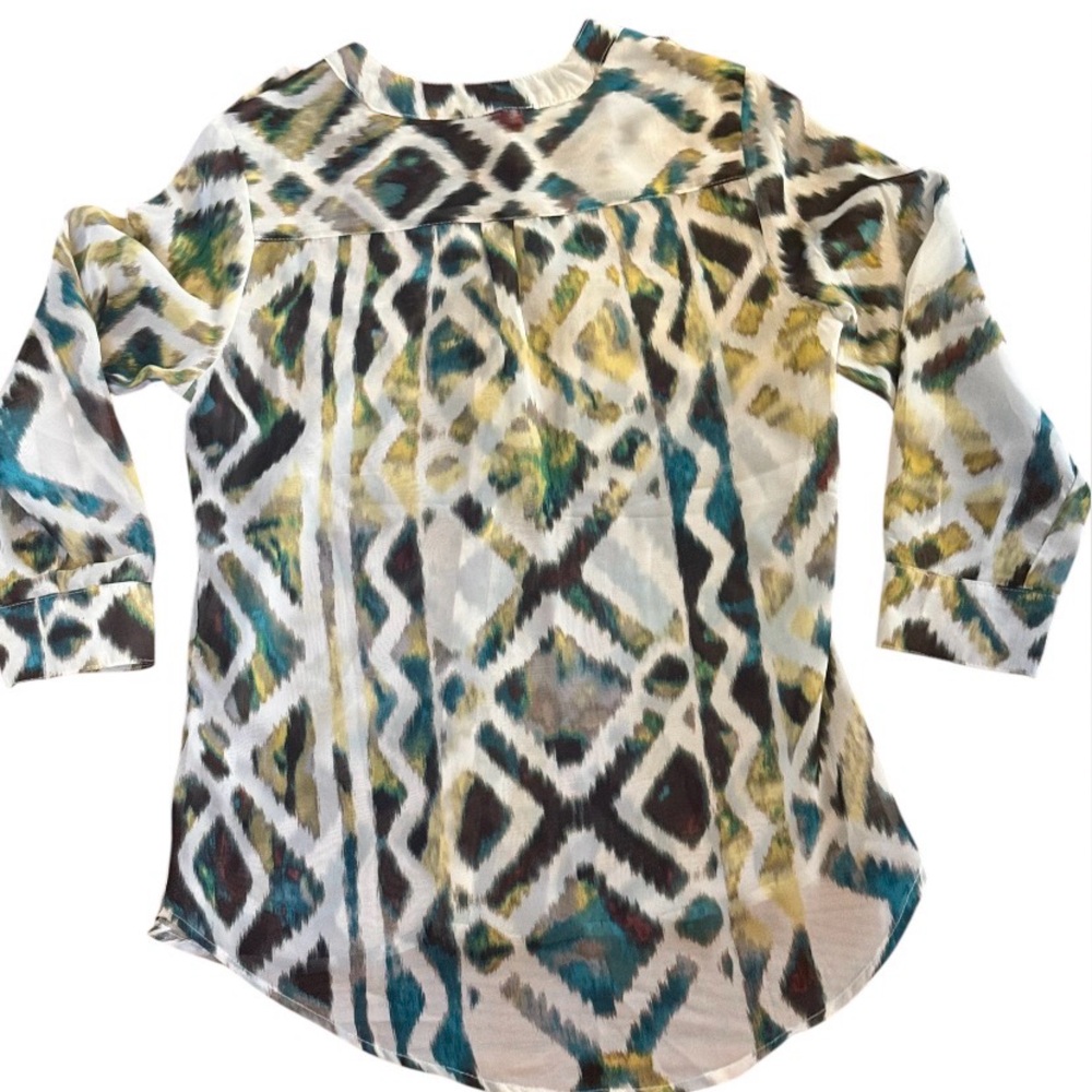 Maurices Classy Shell Button-Front Blouse - Picture 5 of 8